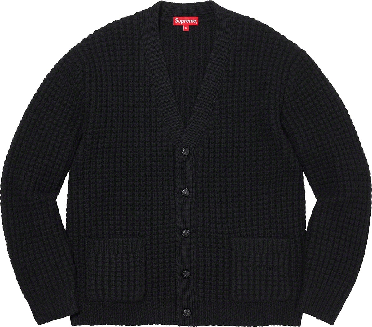 Waffle Knit Cardigan view 3